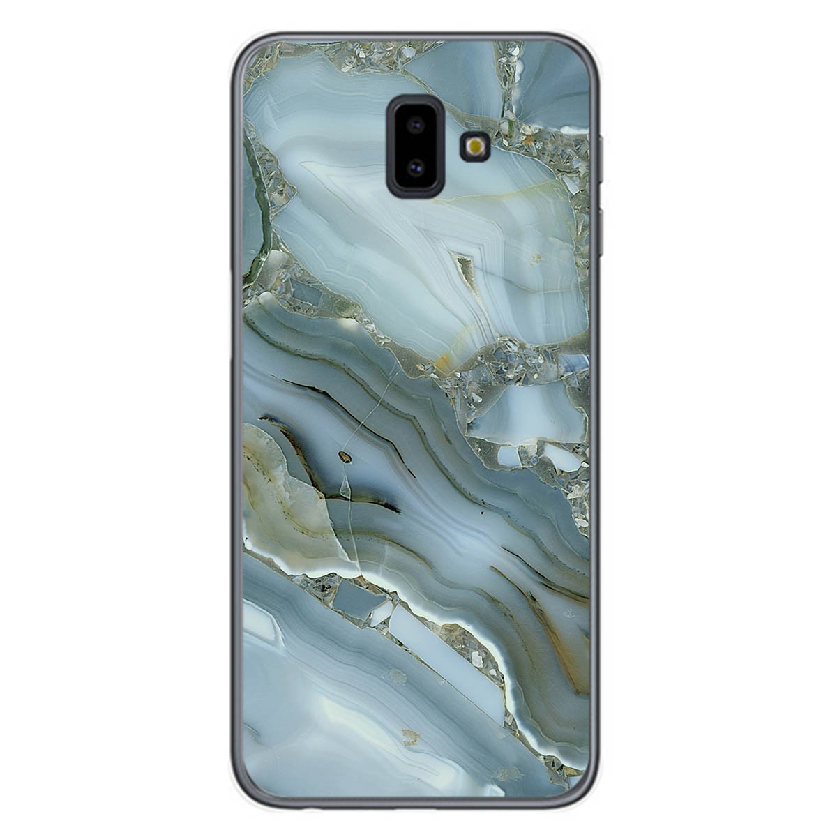 Funda Gel Tpu para Samsung Galaxy J6+ Plus diseño Mármol 09 Dibujos