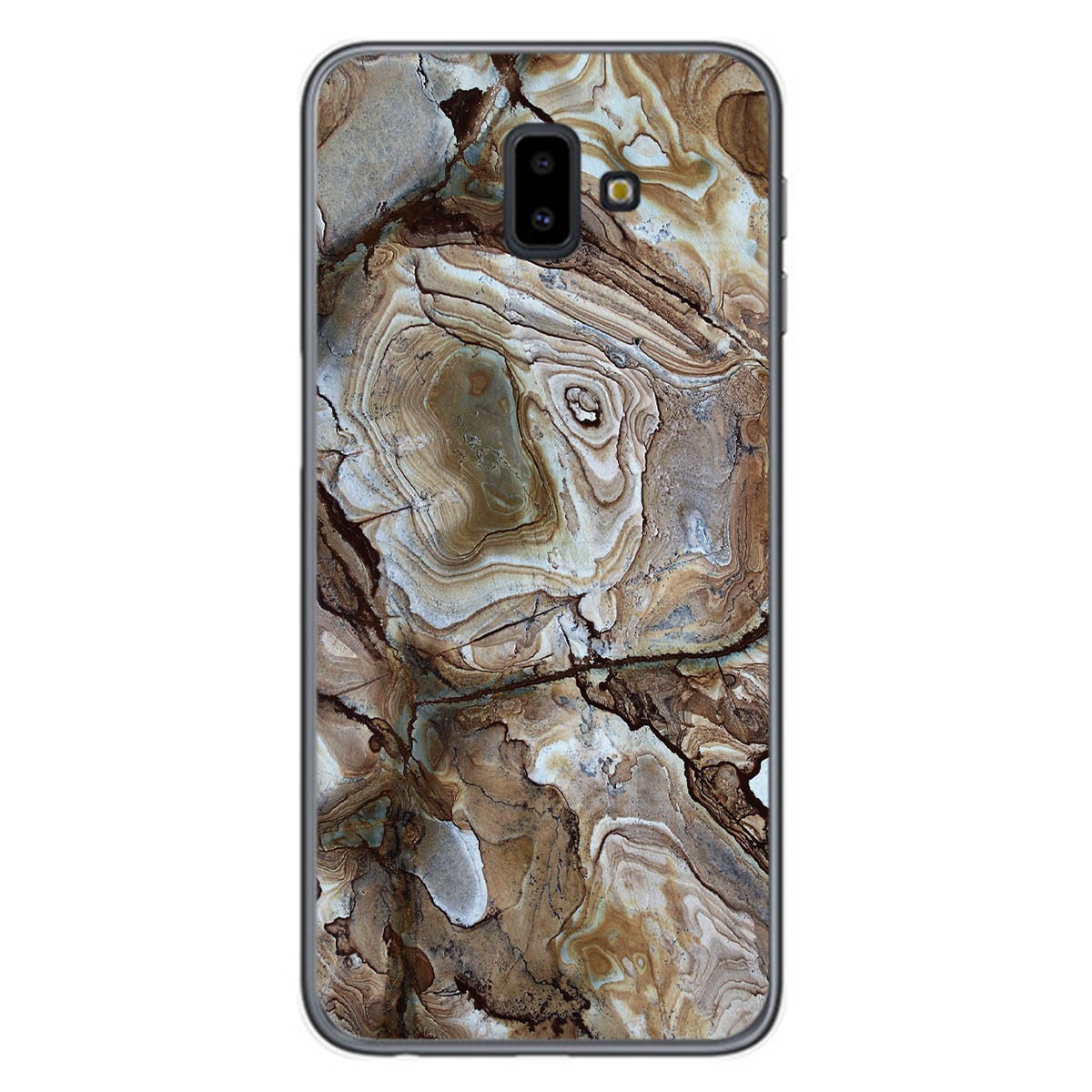 Funda Gel Tpu para Samsung Galaxy J6+ Plus diseño Mármol 14 Dibujos