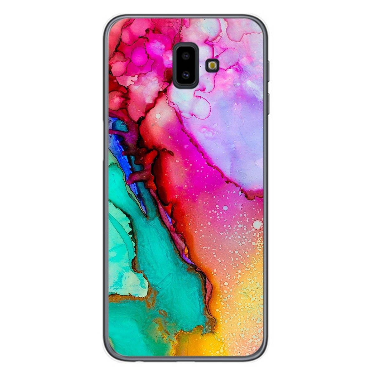 Funda Gel Tpu para Samsung Galaxy J6+ Plus diseño Mármol 15 Dibujos