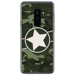 Funda Gel Tpu para Samsung Galaxy S9 Plus diseño Camuflaje 01 Dibujos