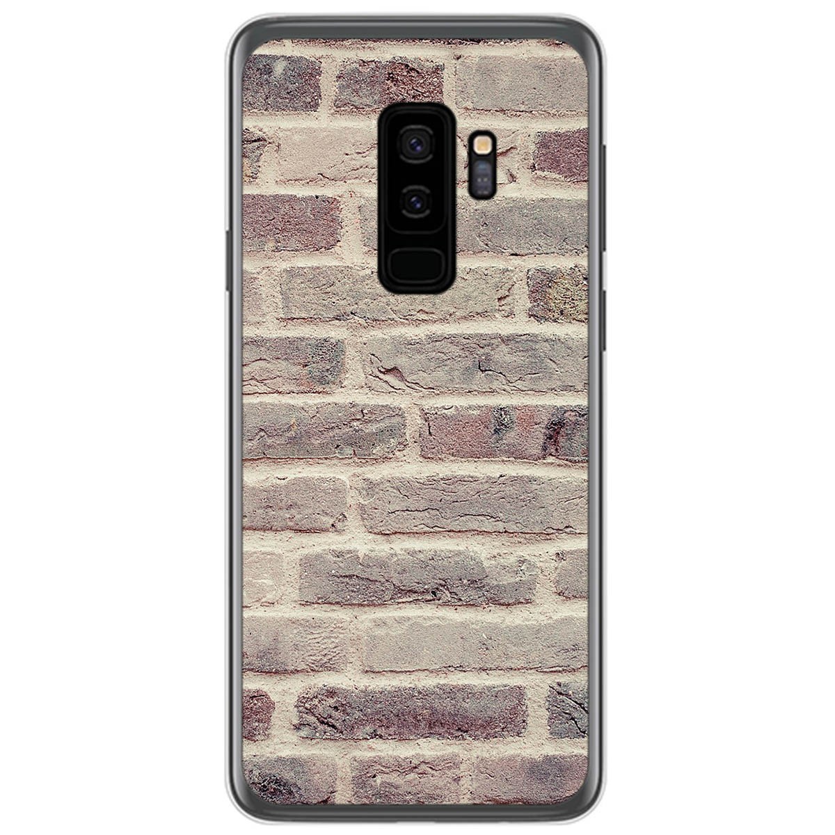 Funda Gel Tpu para Samsung Galaxy S9 Plus diseño Ladrillo 01 Dibujos