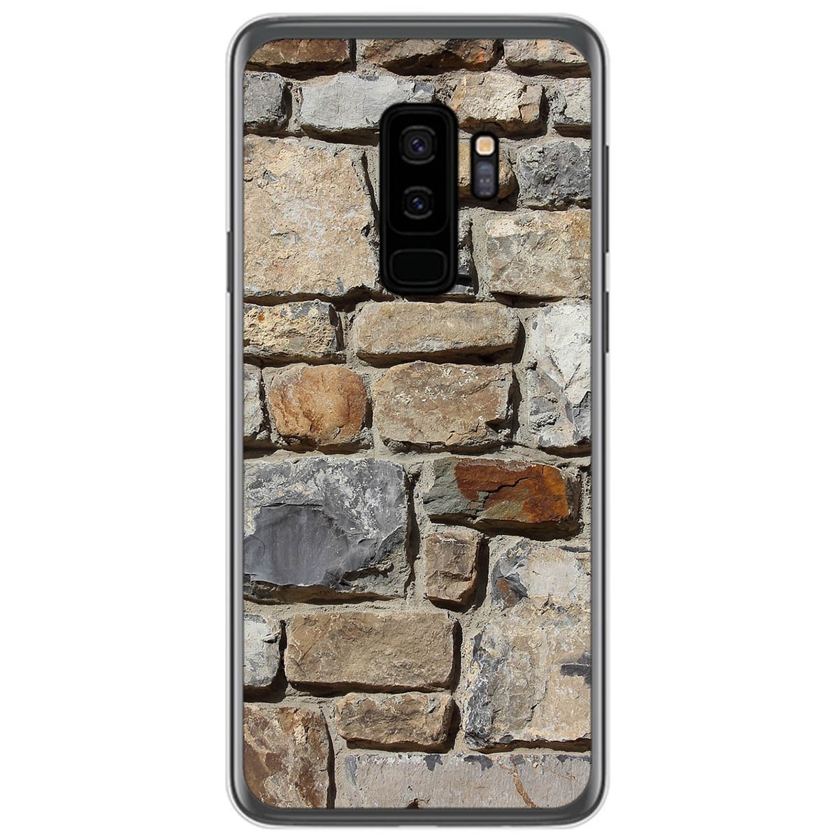 Funda Gel Tpu para Samsung Galaxy S9 Plus diseño Ladrillo 03 Dibujos