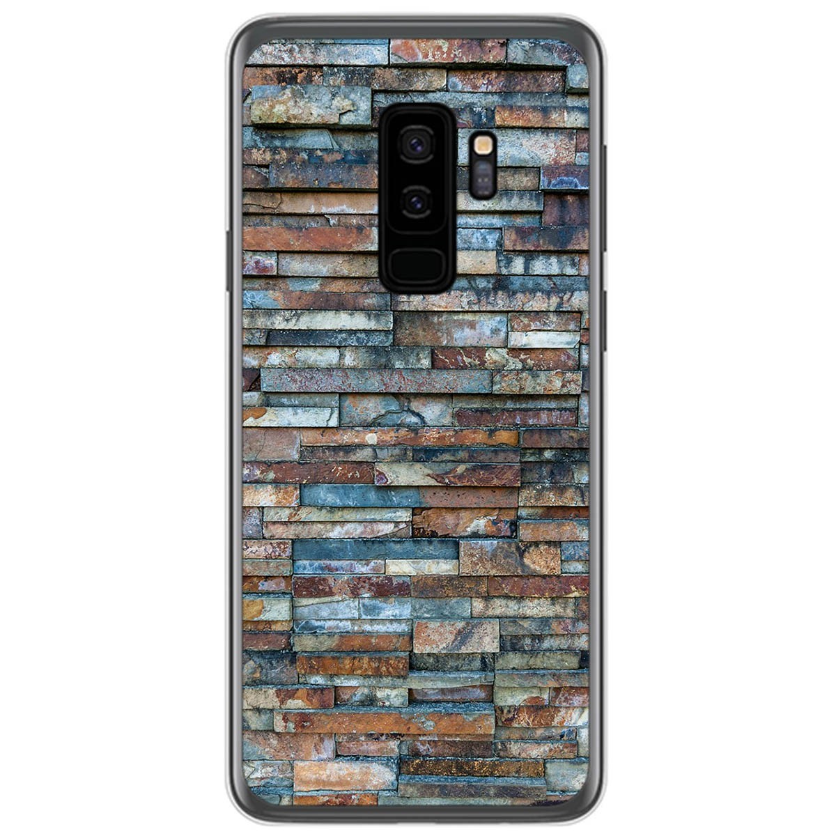 Funda Gel Tpu para Samsung Galaxy S9 Plus diseño Ladrillo 05 Dibujos