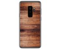 Funda Gel Tpu para Samsung Galaxy S9 Plus diseño Madera 02 Dibujos