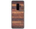 Funda Gel Tpu para Samsung Galaxy S9 Plus diseño Madera 03 Dibujos