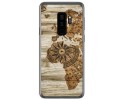 Funda Gel Tpu para Samsung Galaxy S9 Plus diseño Madera 07 Dibujos