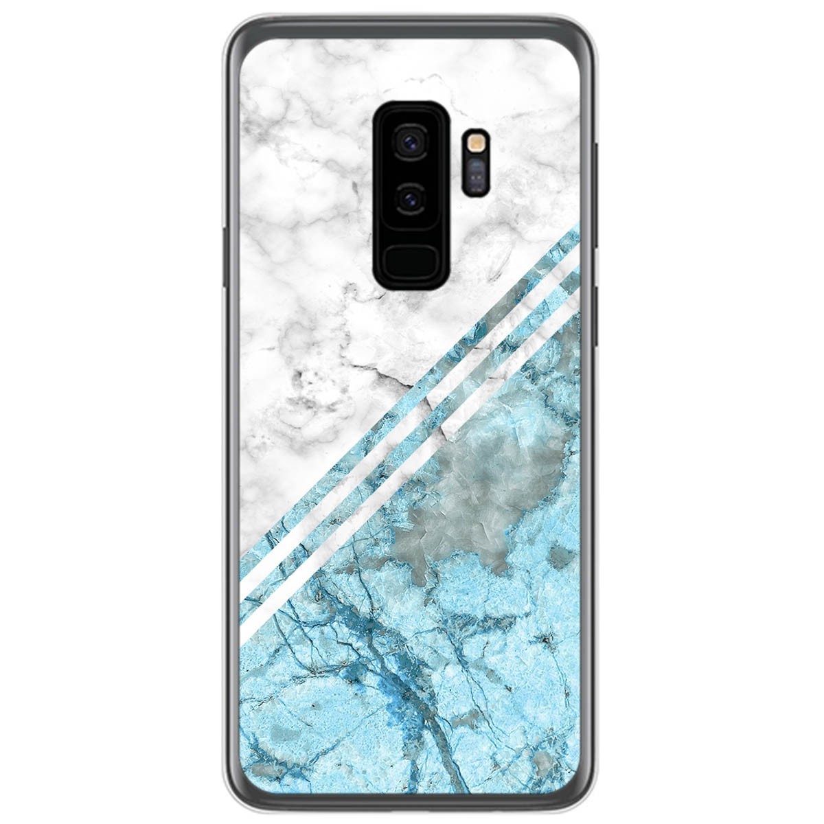 Funda Gel Tpu para Samsung Galaxy S9 Plus diseño Mármol 02 Dibujos