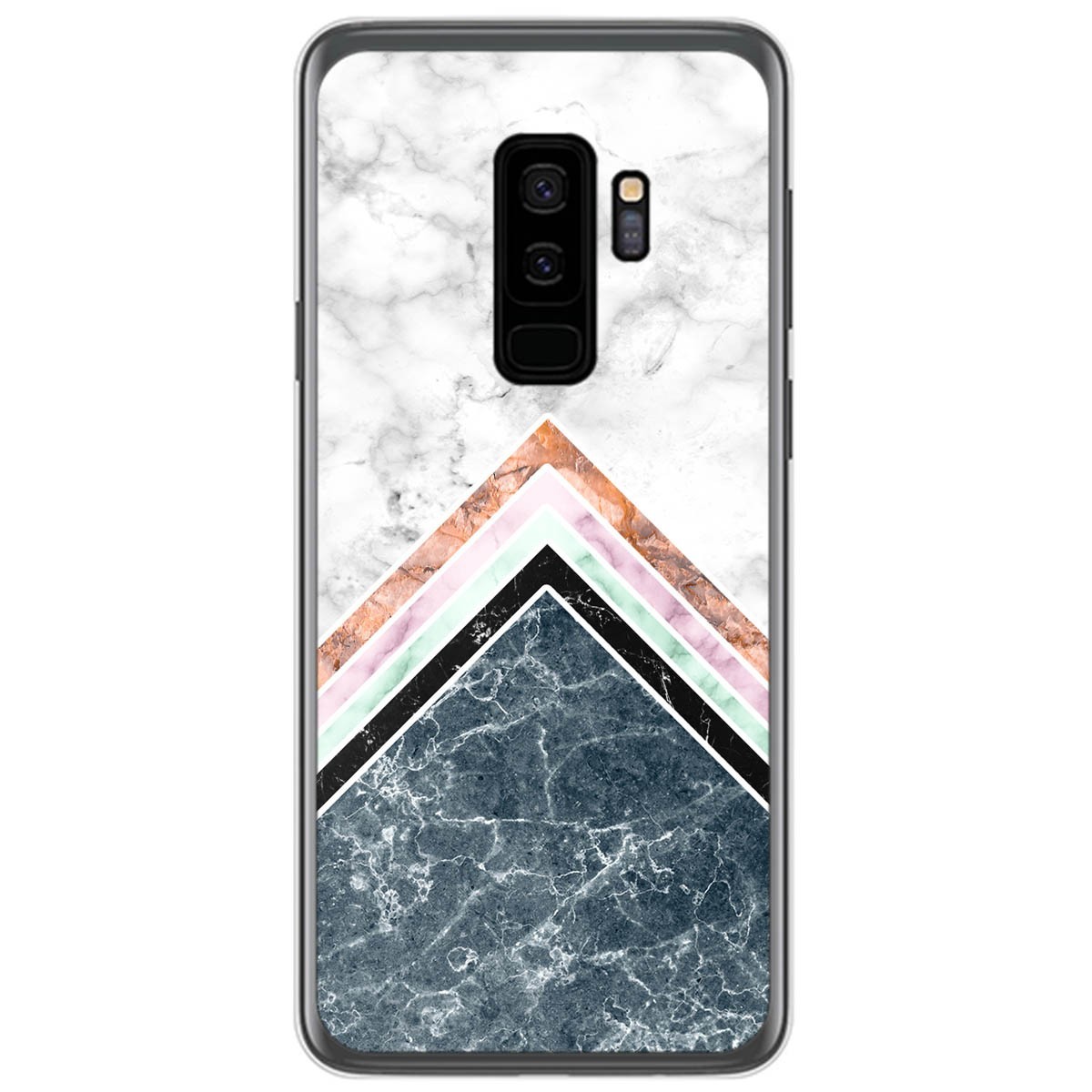 Funda Gel Tpu para Samsung Galaxy S9 Plus diseño Mármol 05 Dibujos