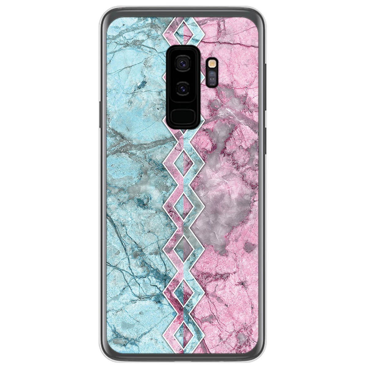 Funda Gel Tpu para Samsung Galaxy S9 Plus diseño Mármol 08 Dibujos