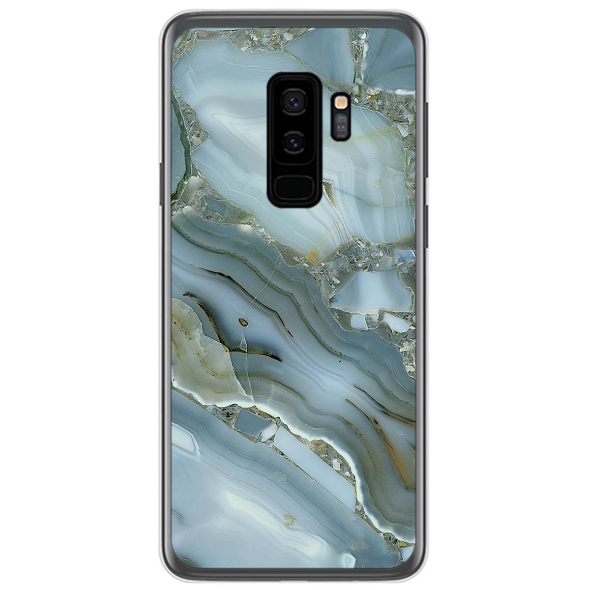 Funda Gel Tpu para Samsung Galaxy S9 Plus diseño Mármol 09 Dibujos
