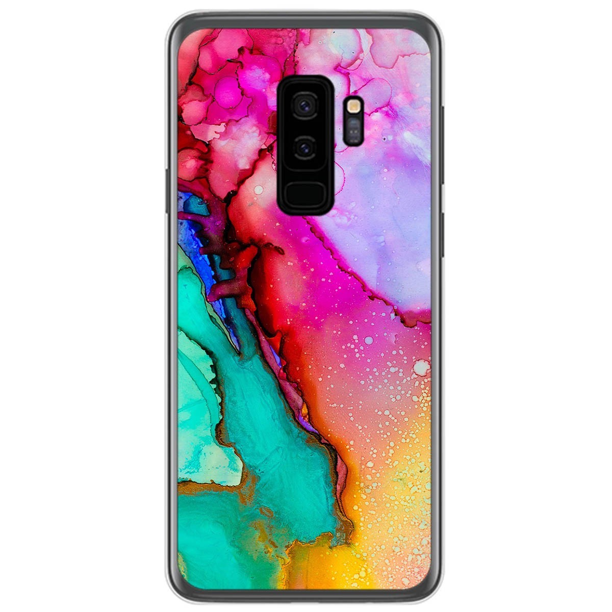 Funda Gel Tpu para Samsung Galaxy S9 Plus diseño Mármol 15 Dibujos
