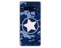 Funda Gel Tpu para Samsung Galaxy S10 diseño Camuflaje 03 Dibujos