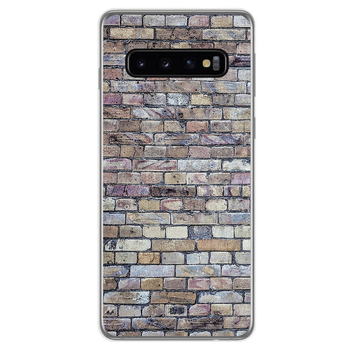 Funda Gel Tpu para Samsung Galaxy S10 diseño Ladrillo 02 Dibujos