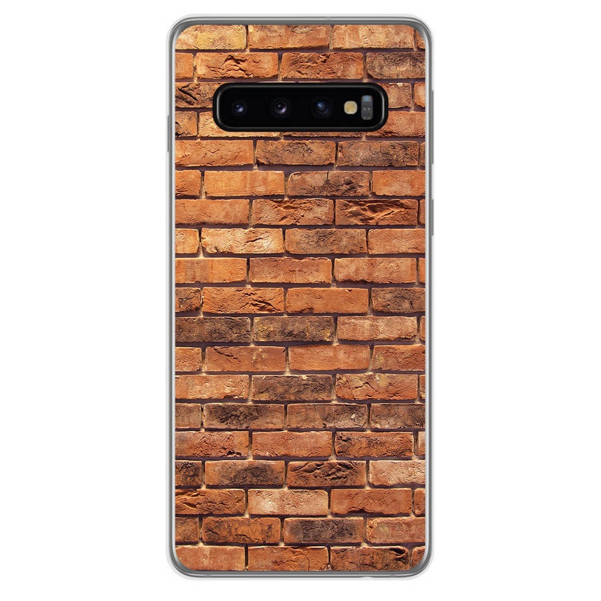 Funda Gel Tpu para Samsung Galaxy S10 diseño Ladrillo 04 Dibujos