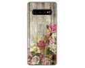 Funda Gel Tpu para Samsung Galaxy S10 diseño Madera 08 Dibujos