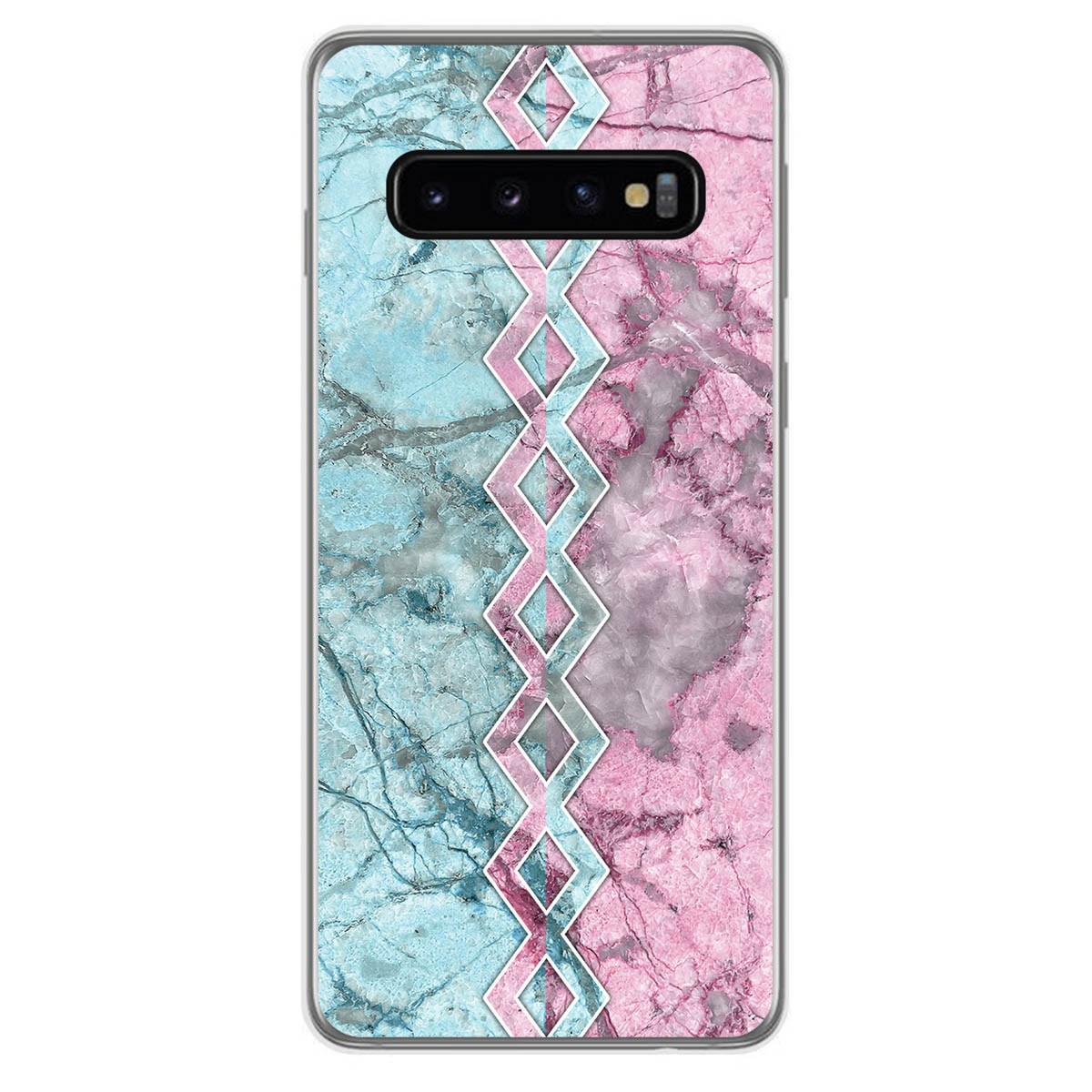 Funda Gel Tpu para Samsung Galaxy S10 diseño Mármol 08 Dibujos