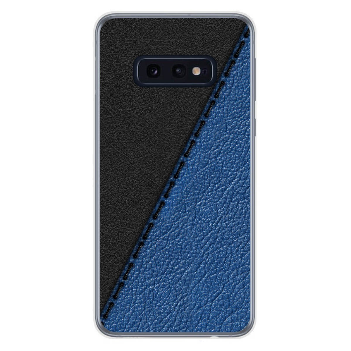 Funda Gel Tpu para Samsung Galaxy S10e diseño Cuero 02 Dibujos