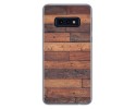 Funda Gel Tpu para Samsung Galaxy S10e diseño Madera 03 Dibujos