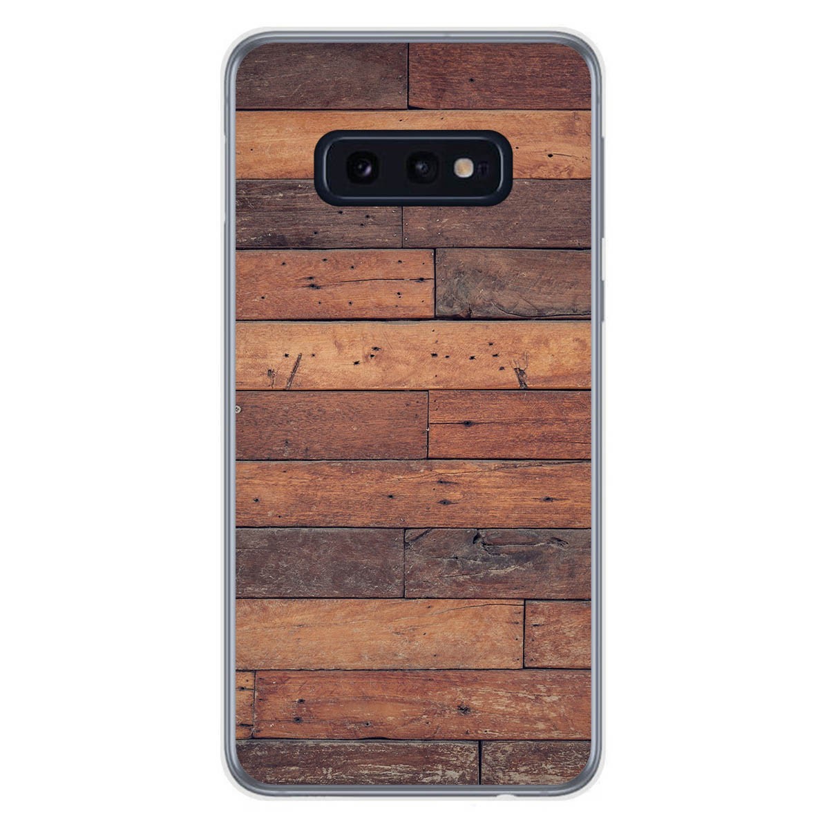 Funda Gel Tpu para Samsung Galaxy S10e diseño Madera 03 Dibujos