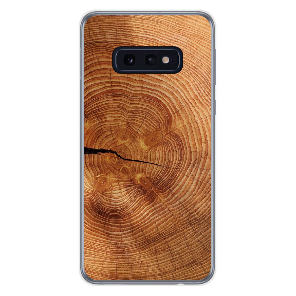 Funda Gel Tpu para Samsung Galaxy S10e diseño Madera 04 Dibujos