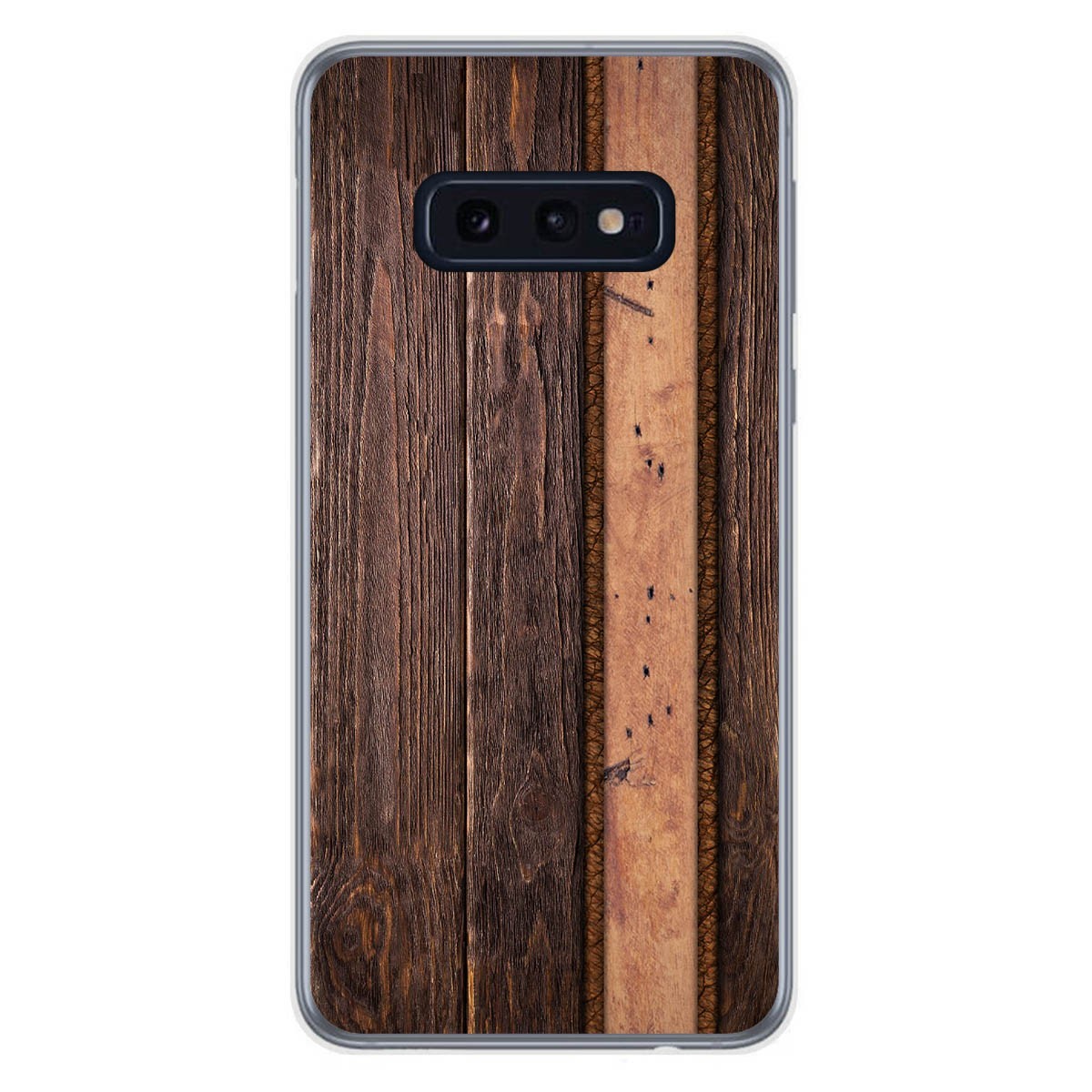 Funda Gel Tpu para Samsung Galaxy S10e diseño Madera 05 Dibujos