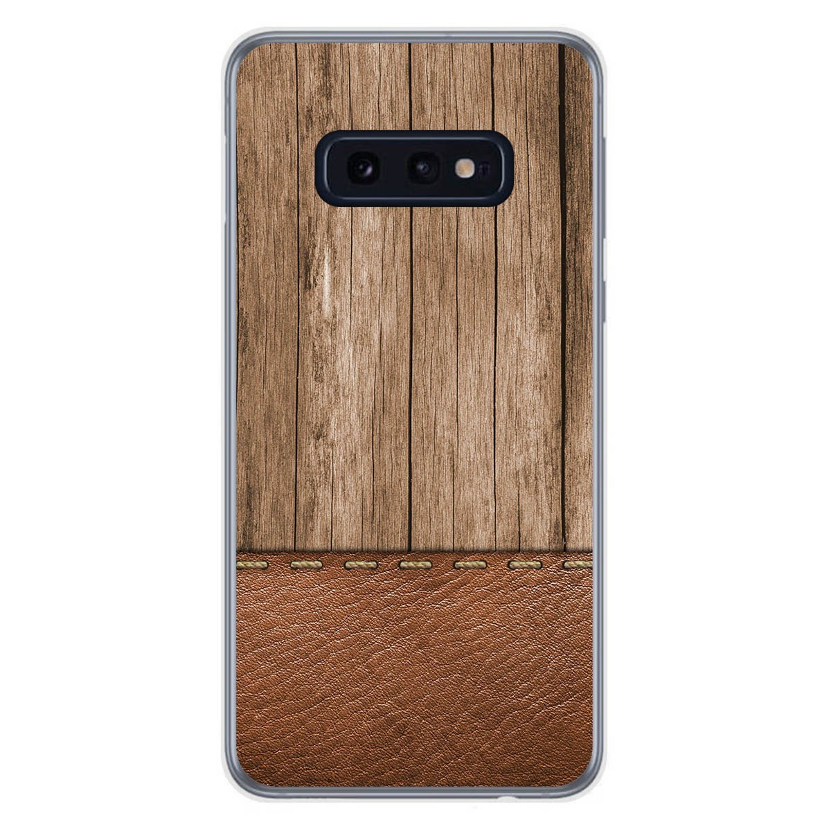 Funda Gel Tpu para Samsung Galaxy S10e diseño Madera 09 Dibujos
