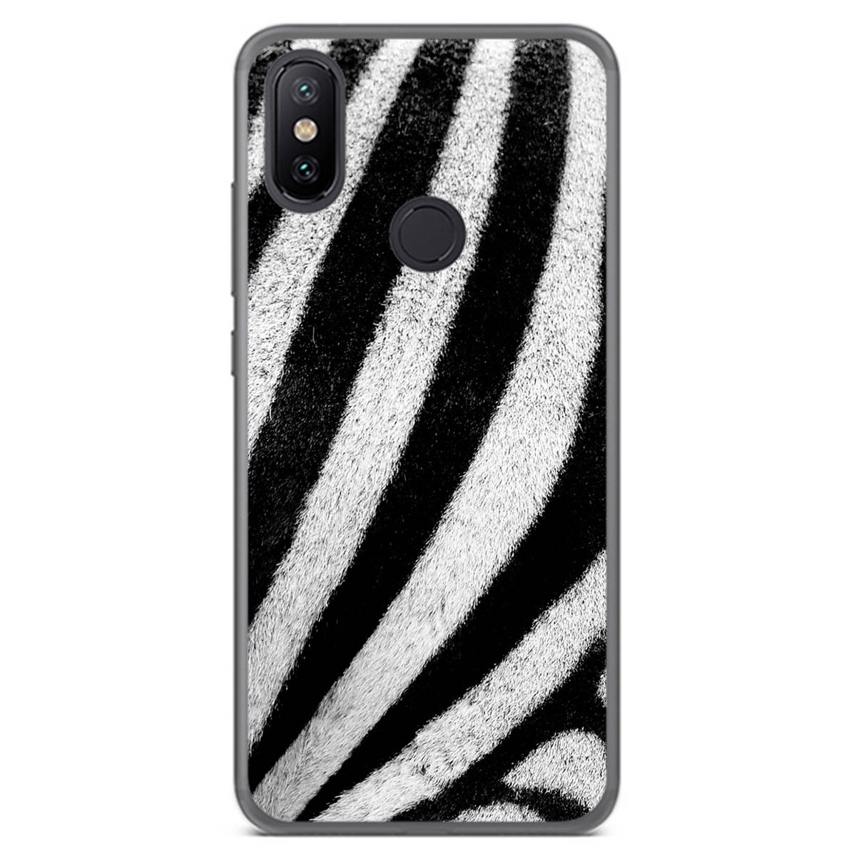 Funda Gel Tpu para Xiaomi Mi 6X / Mi A2 diseño Animal 02 Dibujos