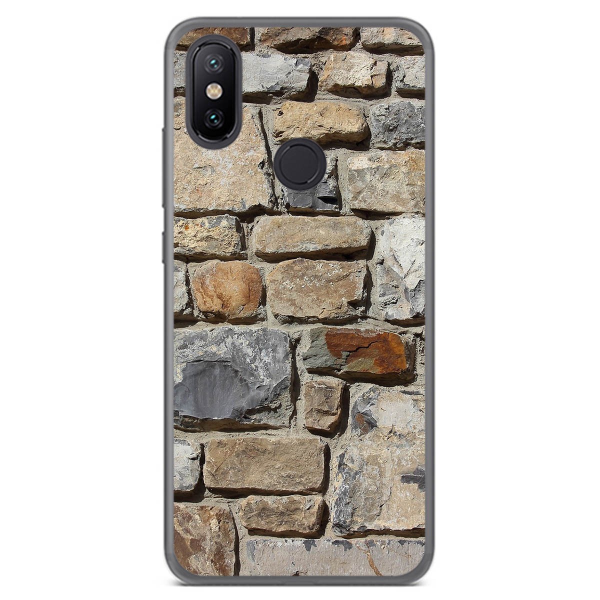 Funda Gel Tpu para Xiaomi Mi 6X / Mi A2 diseño Ladrillo 03 Dibujos