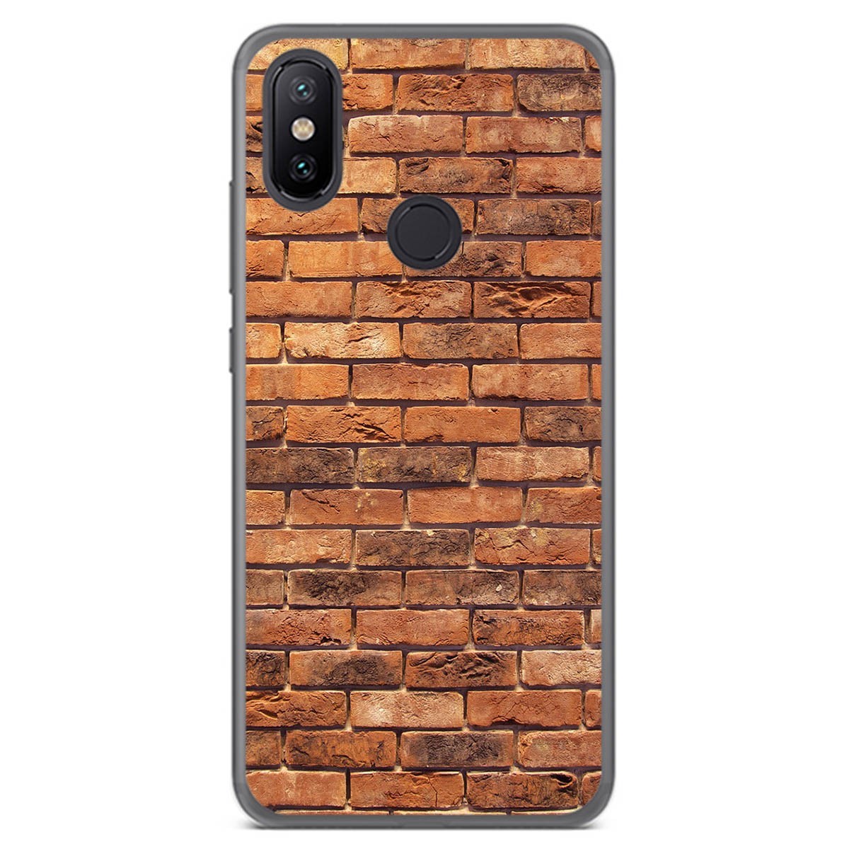 Funda Gel Tpu para Xiaomi Mi 6X / Mi A2 diseño Ladrillo 04 Dibujos