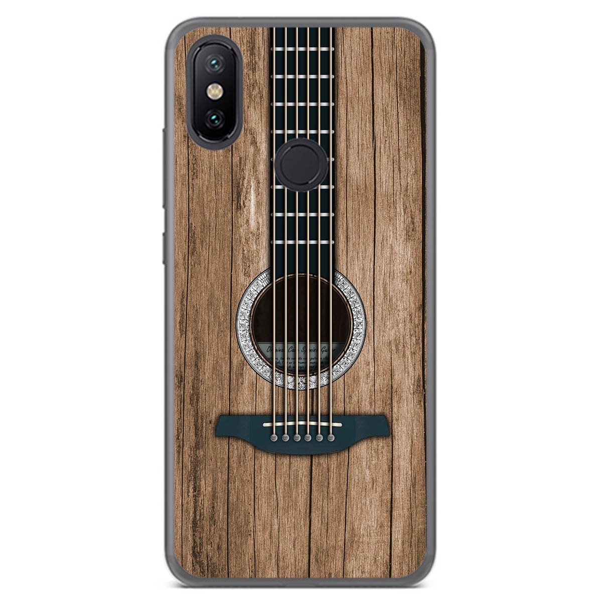 Funda Gel Tpu para Xiaomi Mi 6X / Mi A2 diseño Madera 11 Dibujos