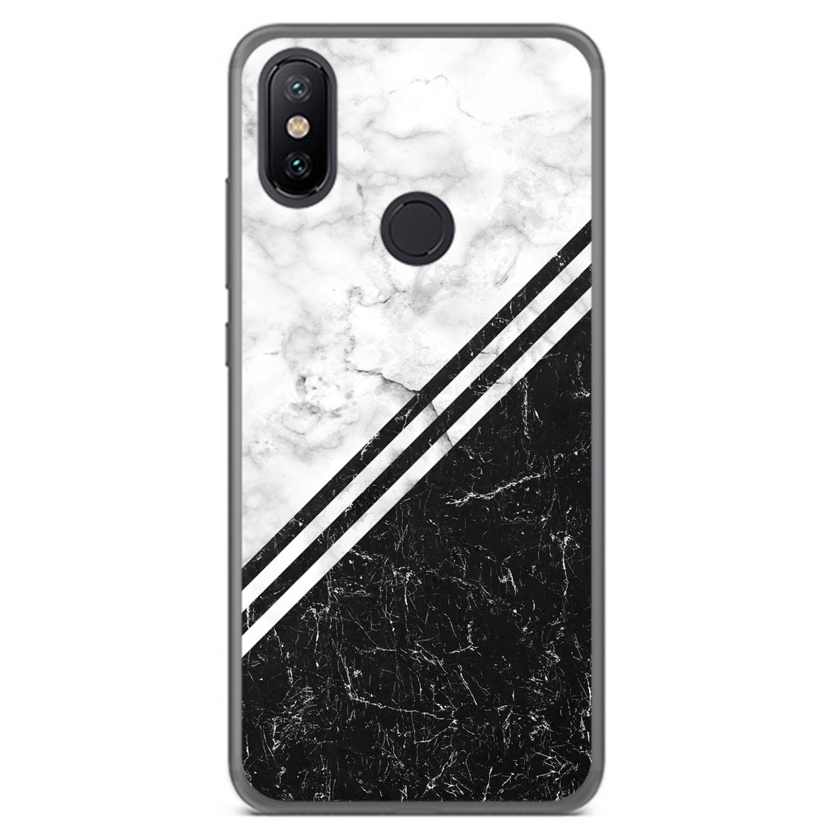 Funda Gel Tpu para Xiaomi Mi 6X / Mi A2 diseño Mármol 01 Dibujos