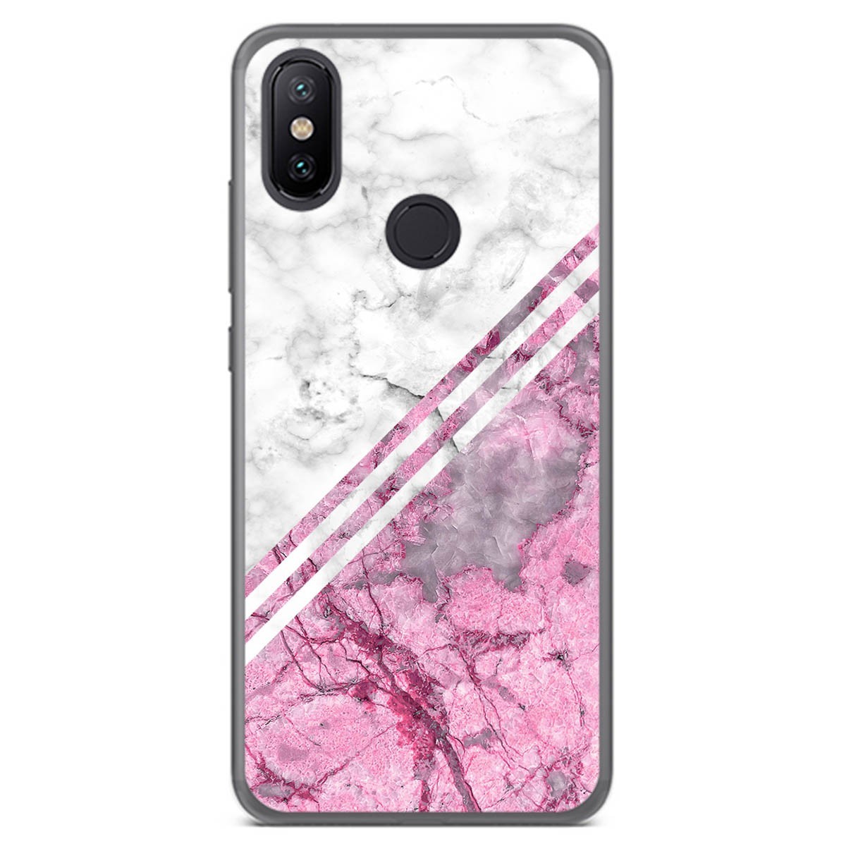 Funda Gel Tpu para Xiaomi Mi 6X / Mi A2 diseño Mármol 03 Dibujos