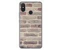 Funda Gel Tpu para Xiaomi Mi Max 3 diseño Ladrillo 01 Dibujos