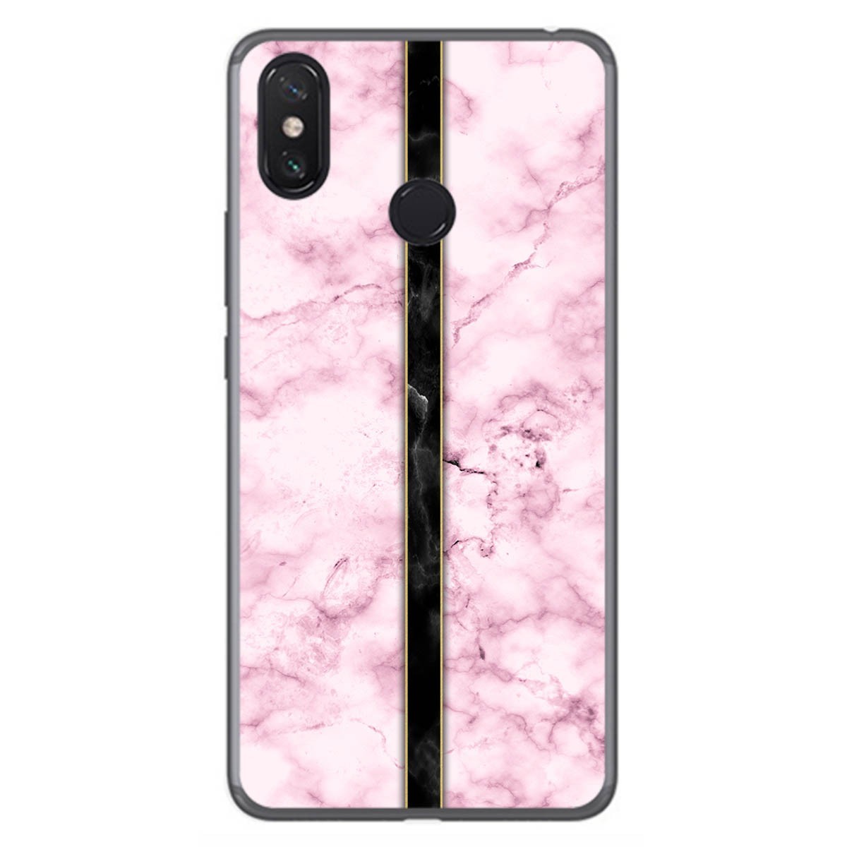 Funda Gel Tpu para Xiaomi Mi Max 3 diseño Mármol 04 Dibujos