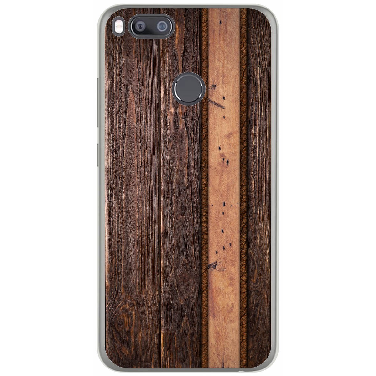 Funda Gel Tpu para Xiaomi Mi 5X / Mi A1 diseño Madera 05 Dibujos