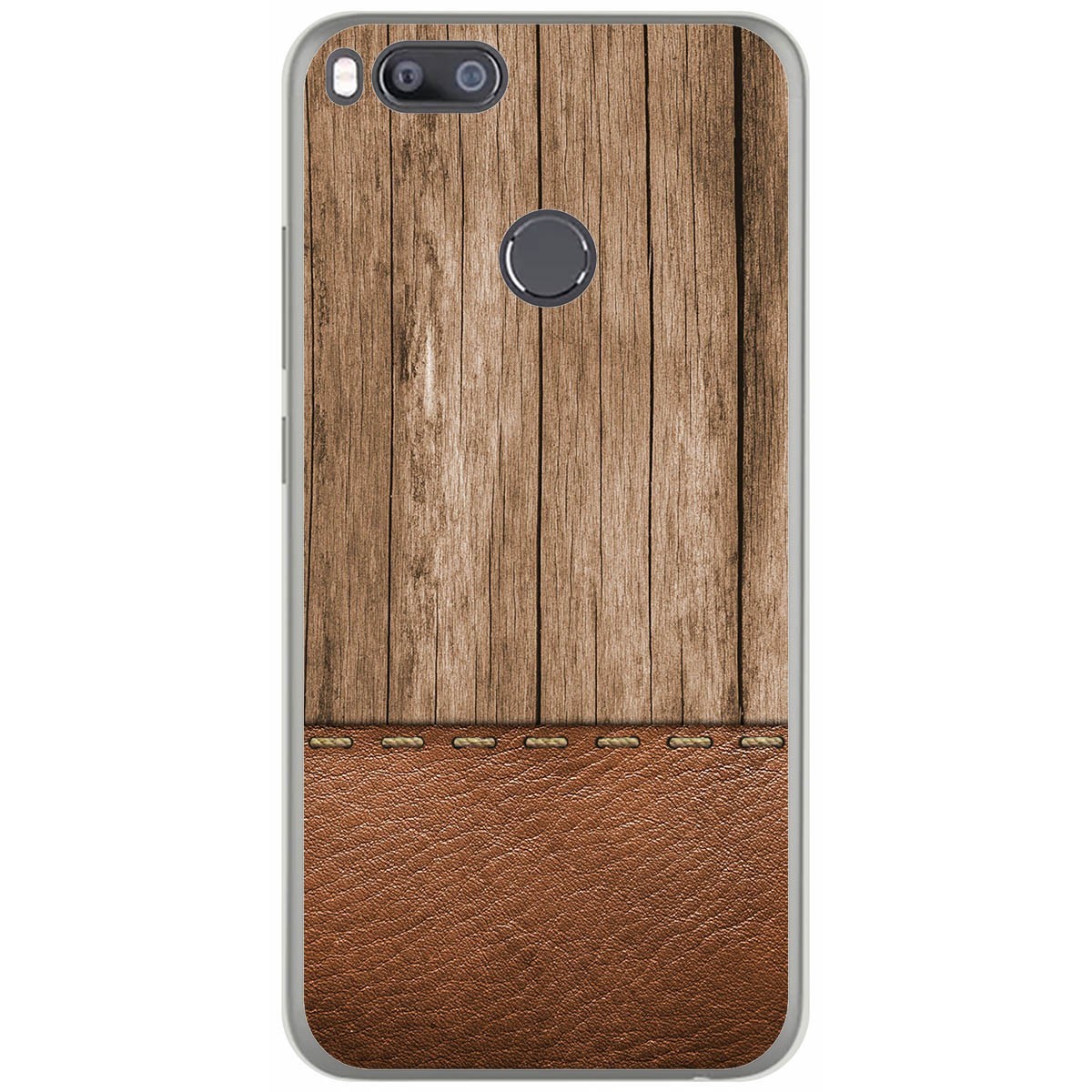 Funda Gel Tpu para Xiaomi Mi 5X / Mi A1 diseño Madera 09 Dibujos