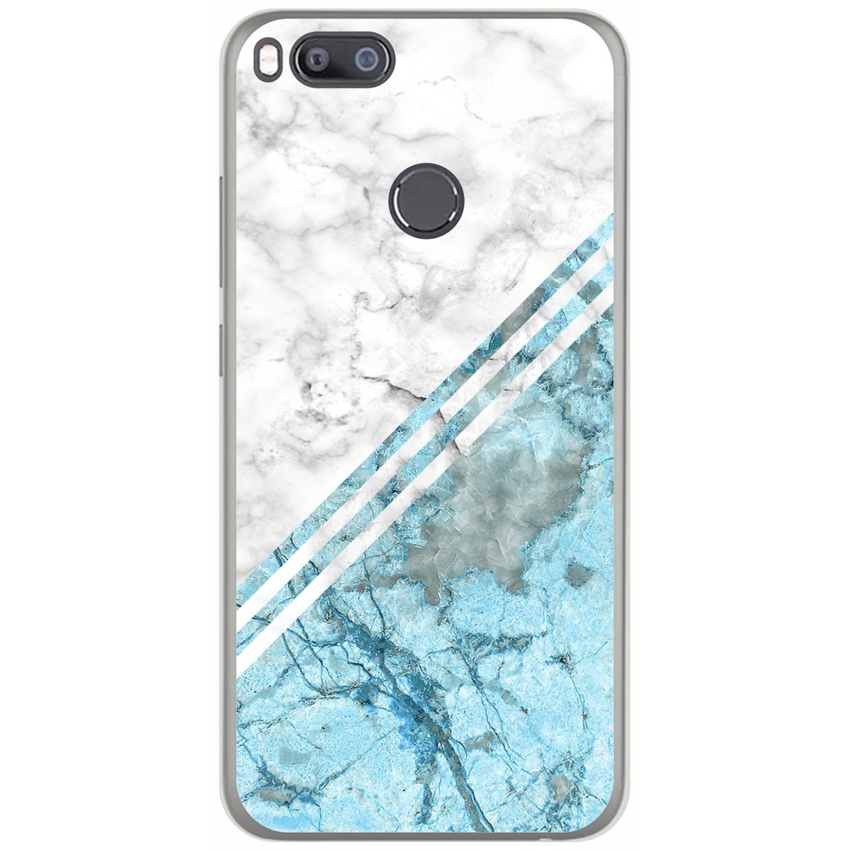 Funda Gel Tpu para Xiaomi Mi 5X / Mi A1 diseño Mármol 02 Dibujos