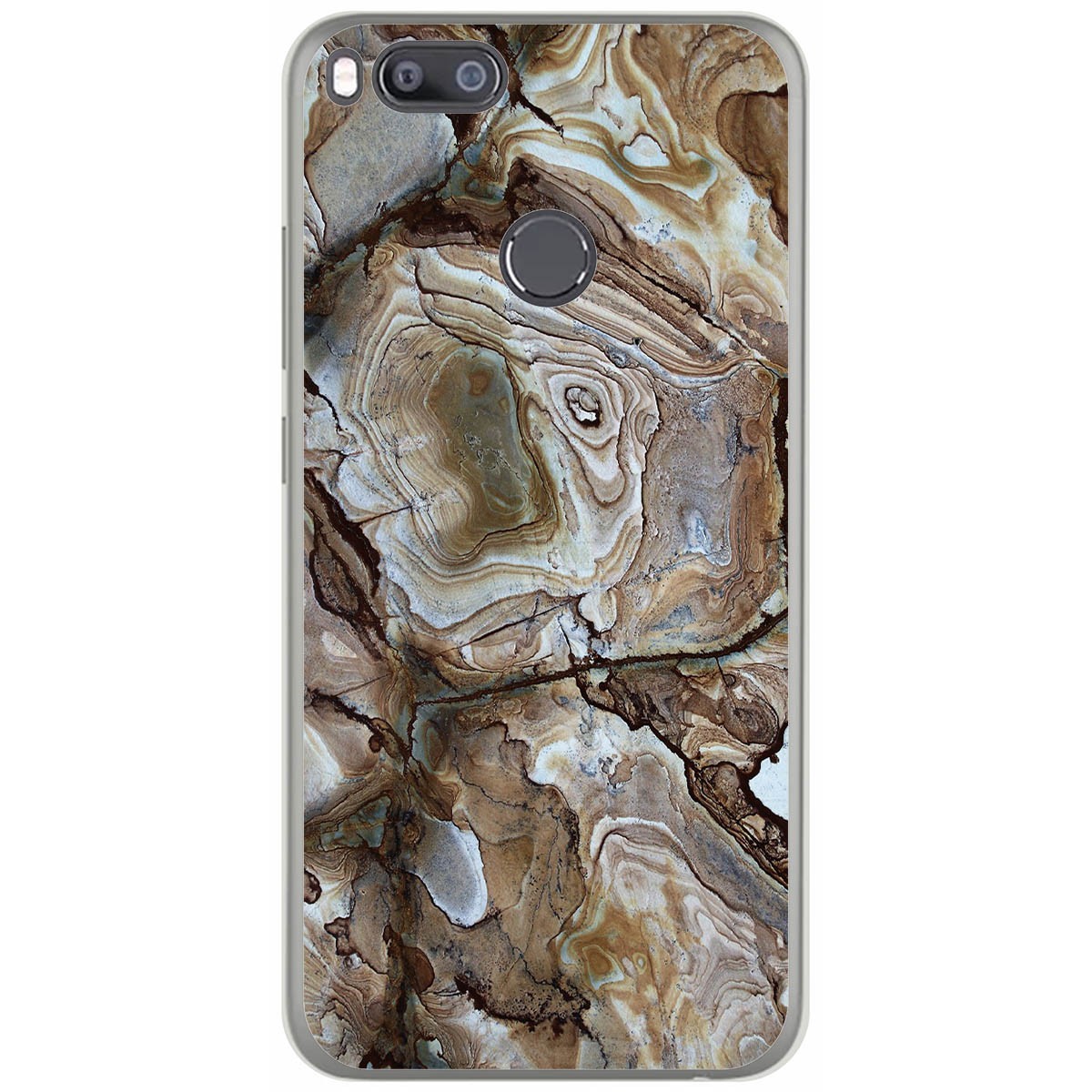 Funda Gel Tpu para Xiaomi Mi 5X / Mi A1 diseño Mármol 14 Dibujos