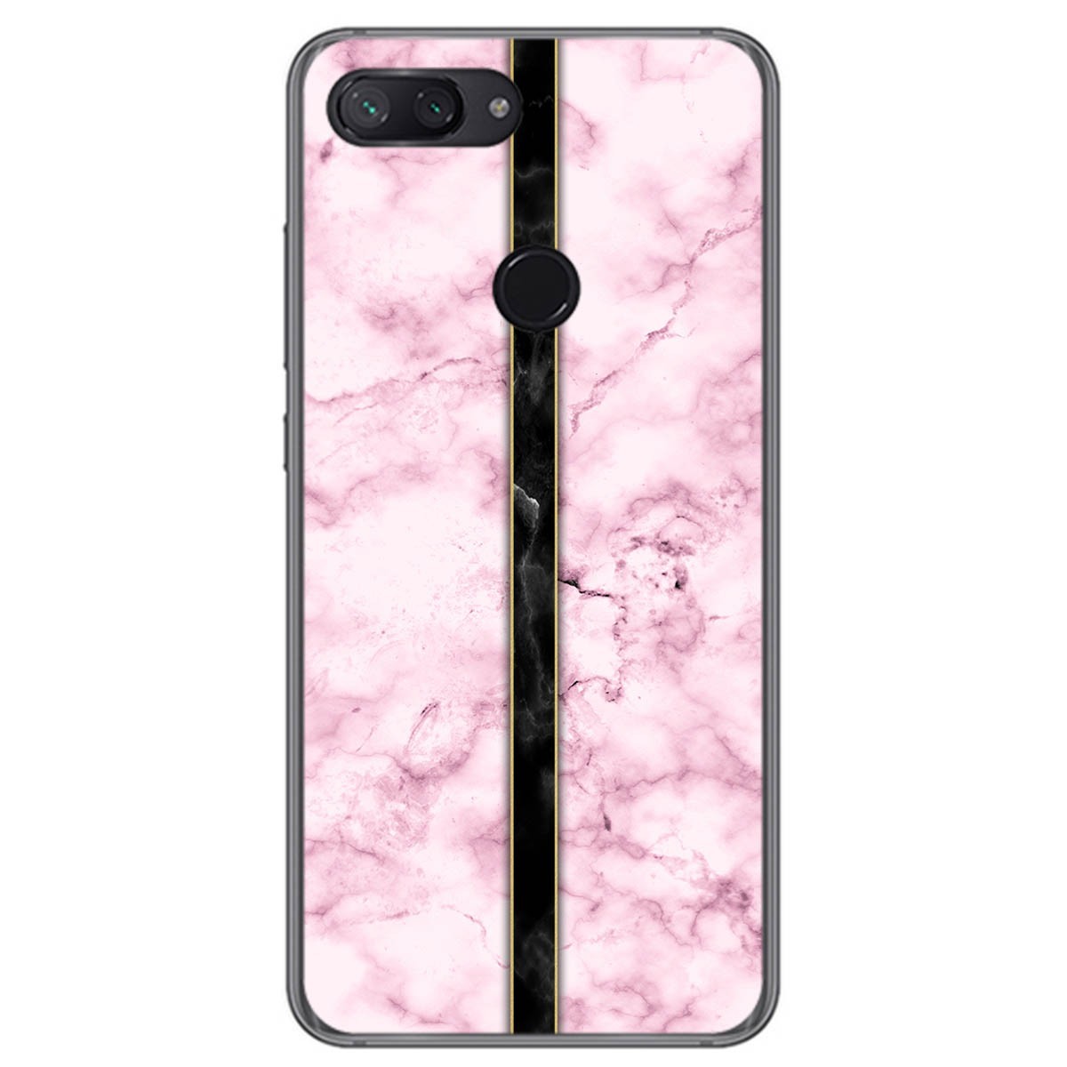 Funda Gel Tpu para Xiaomi Mi 8 Lite diseño Mármol 04 Dibujos