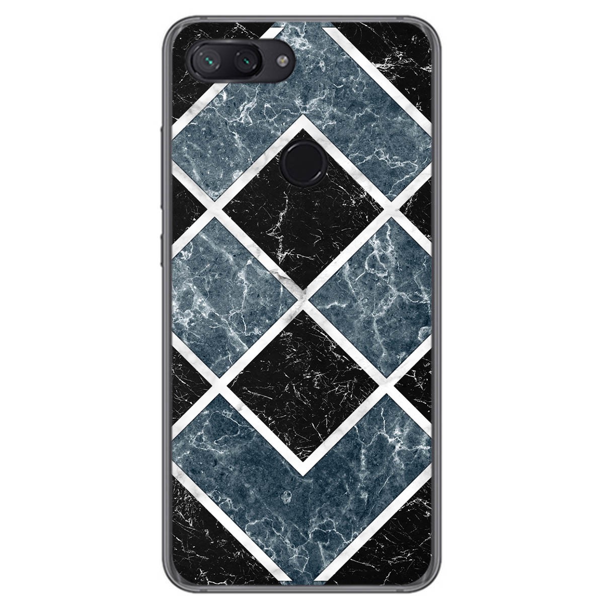 Funda Gel Tpu para Xiaomi Mi 8 Lite diseño Mármol 06 Dibujos
