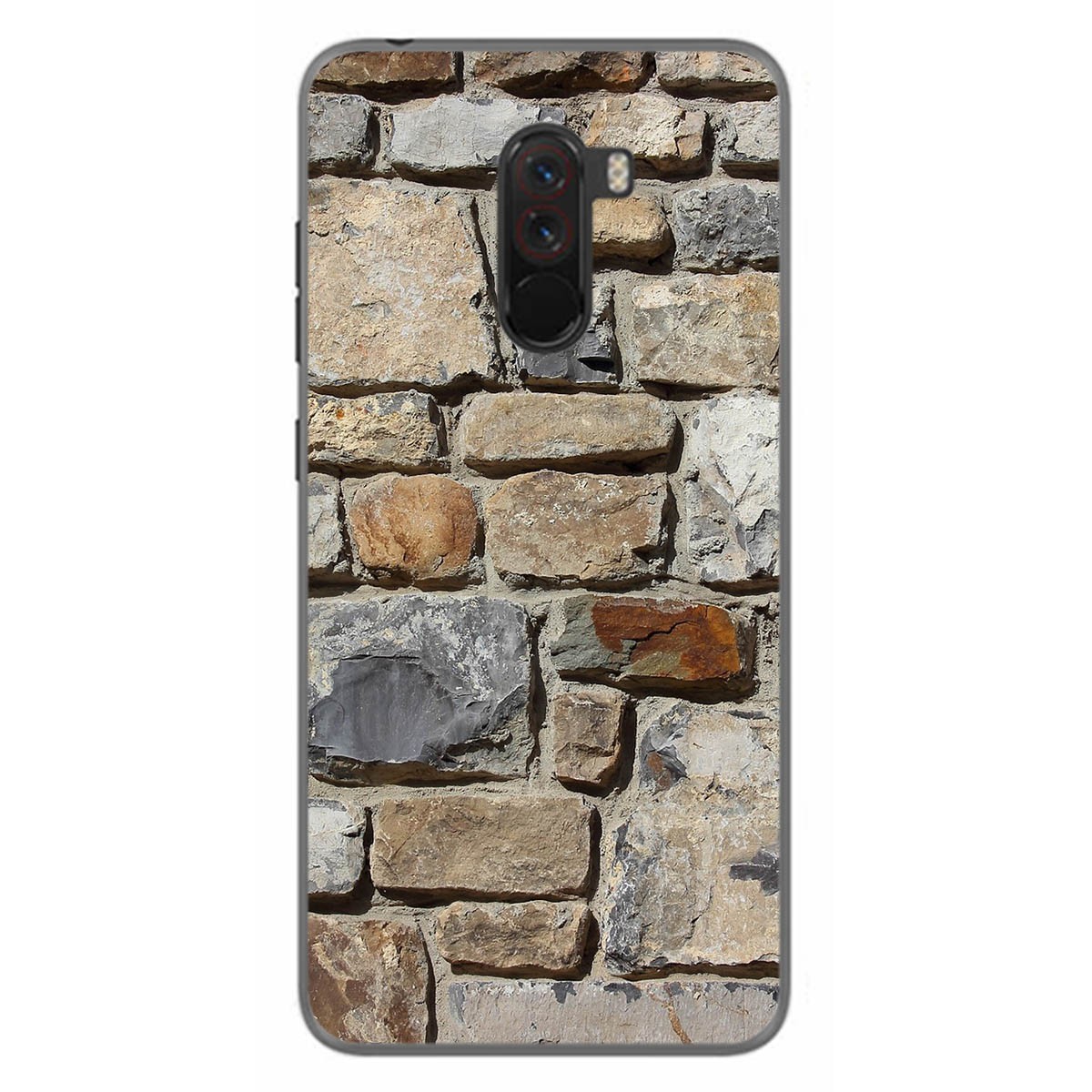 Funda Gel Tpu para Xiaomi Pocophone F1 diseño Ladrillo 03 Dibujos