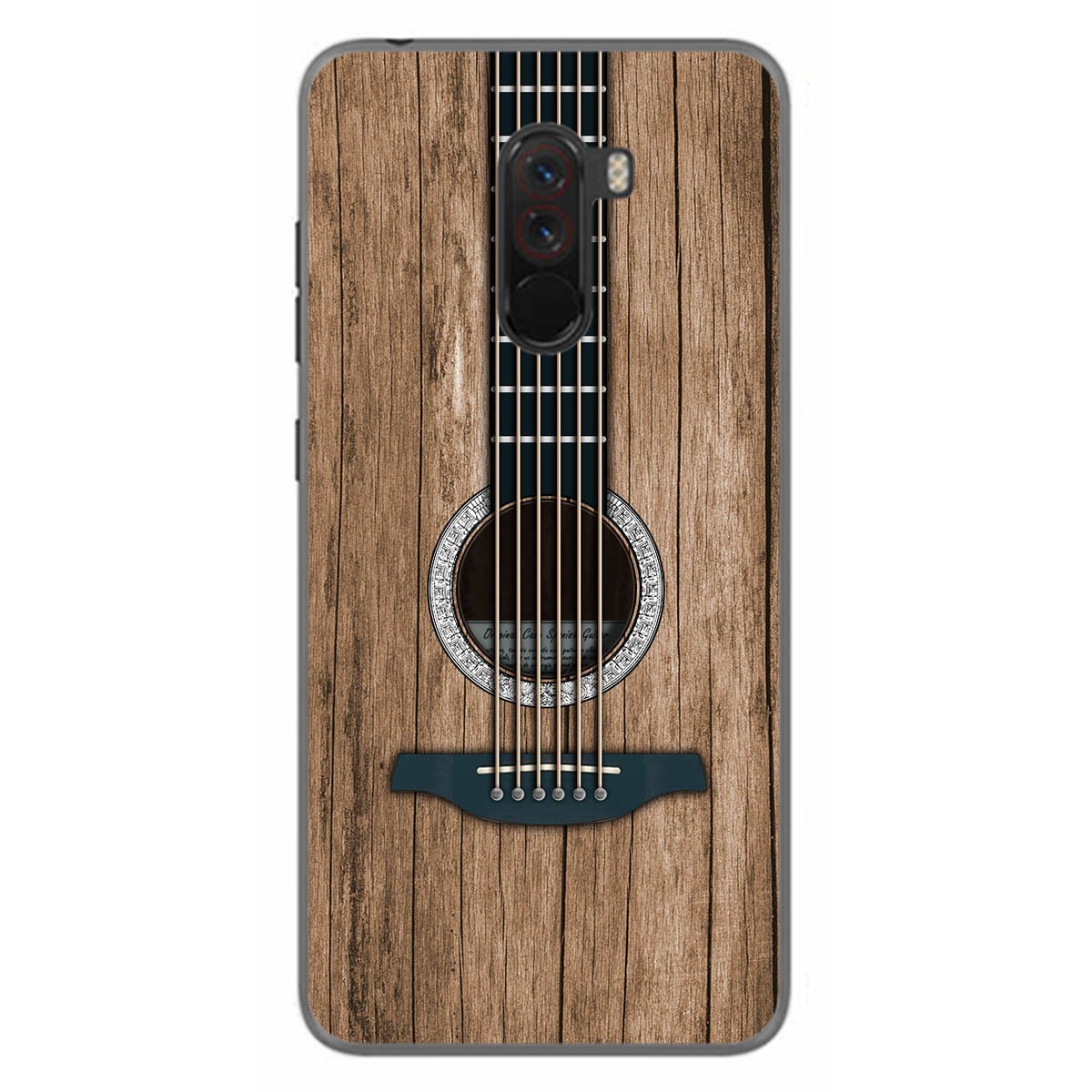Funda Gel Tpu para Xiaomi Pocophone F1 diseño Madera 11 Dibujos