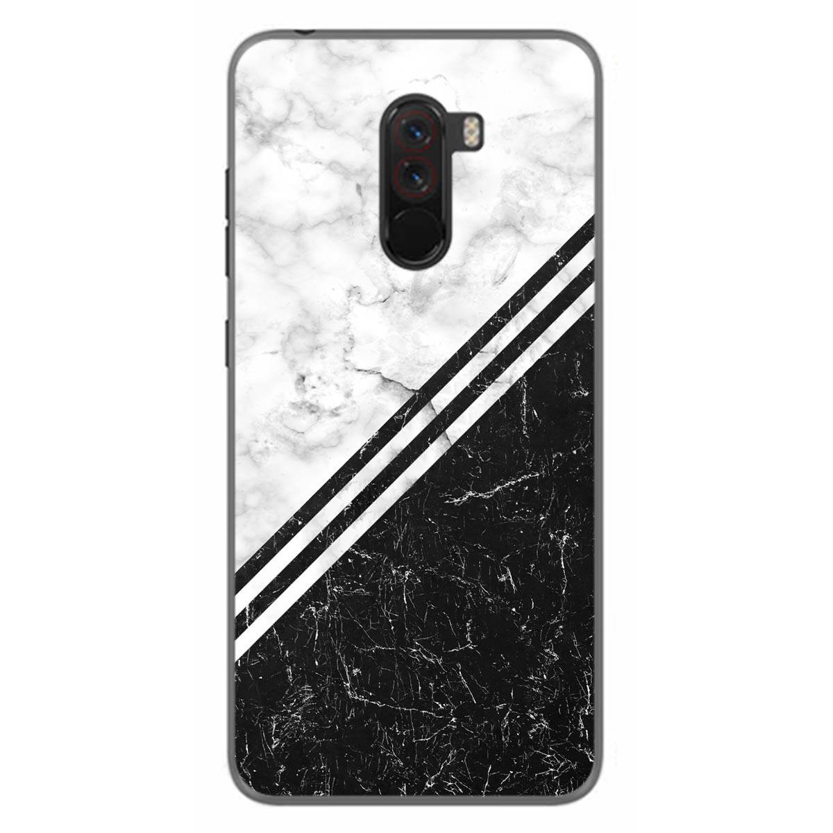 Funda Gel Tpu para Xiaomi Pocophone F1 diseño Mármol 01 Dibujos