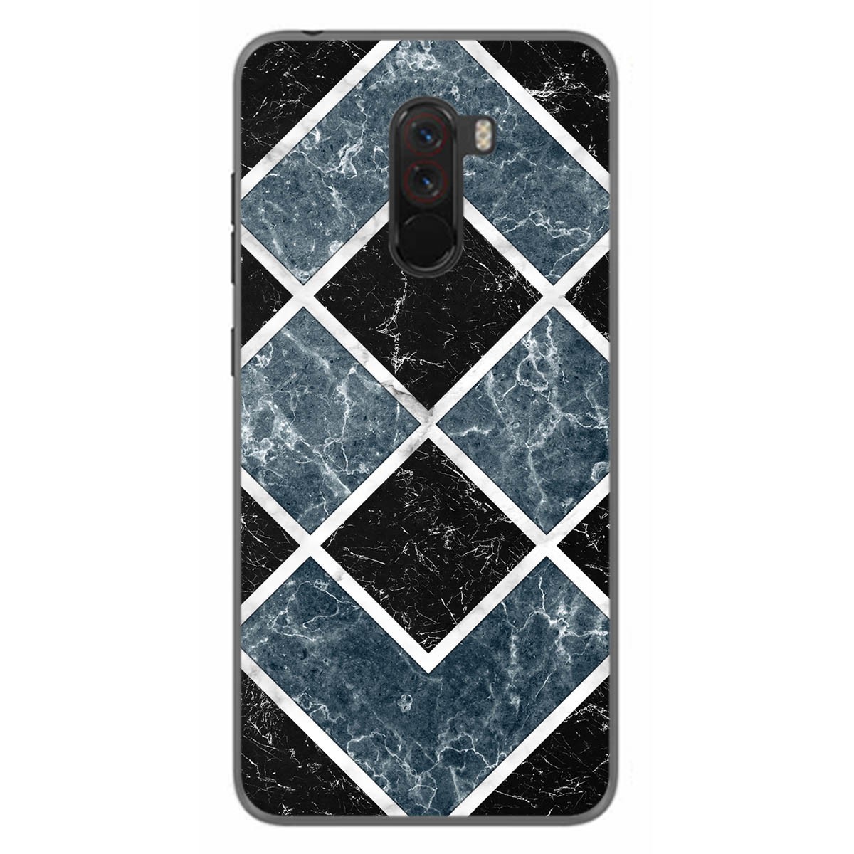 Funda Gel Tpu para Xiaomi Pocophone F1 diseño Mármol 06 Dibujos