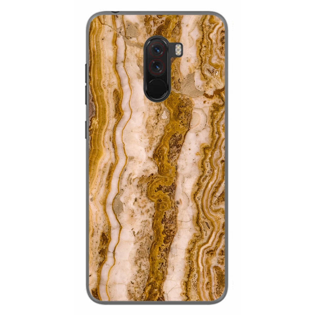 Funda Gel Tpu para Xiaomi Pocophone F1 diseño Mármol 10 Dibujos