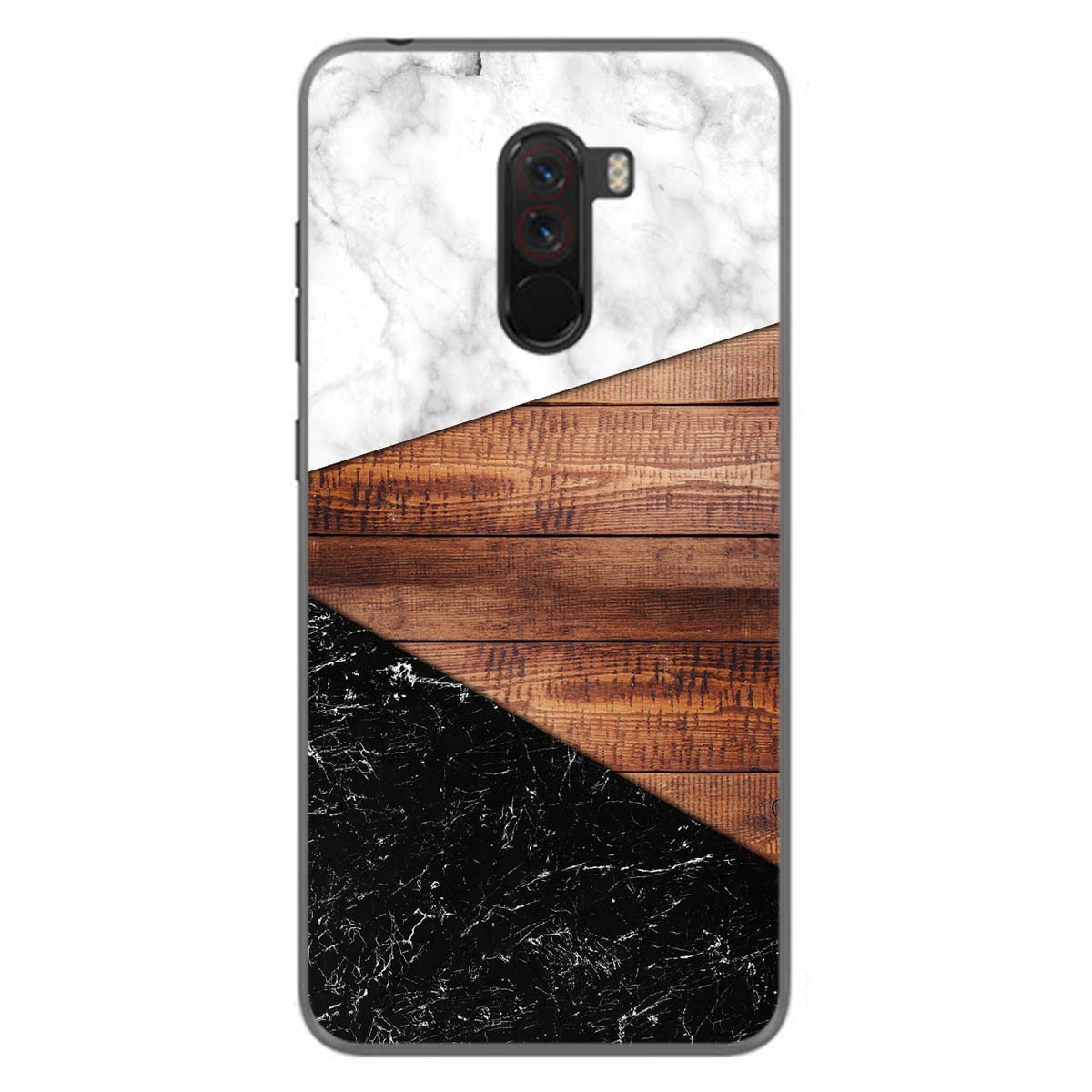 Funda Gel Tpu para Xiaomi Pocophone F1 diseño Mármol 11 Dibujos