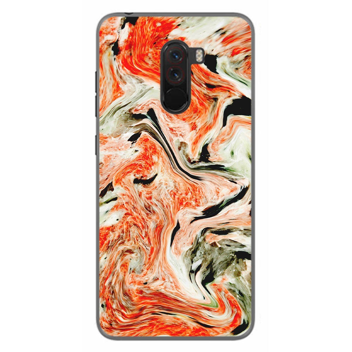 Funda Gel Tpu para Xiaomi Pocophone F1 diseño Mármol 12 Dibujos