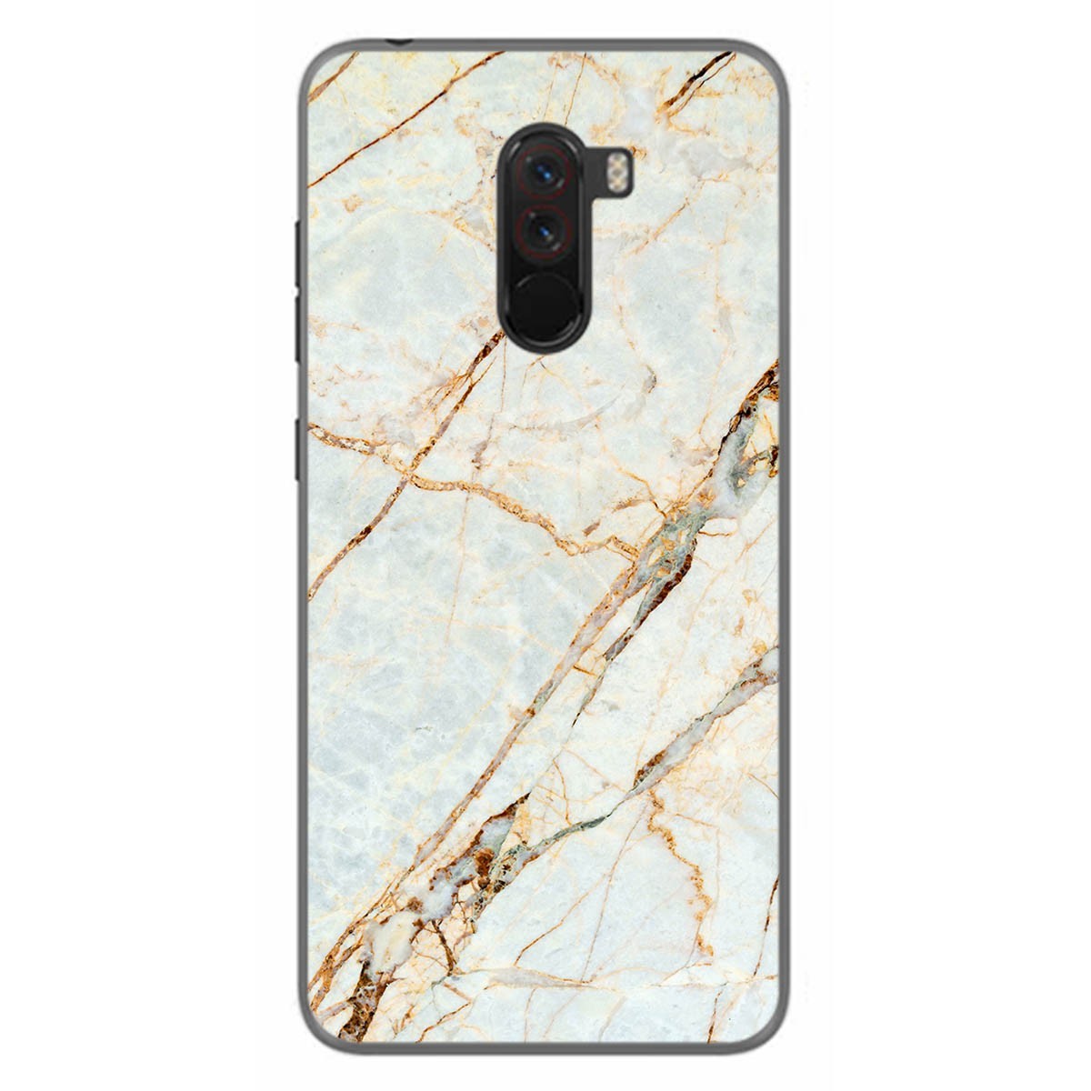 Funda Gel Tpu para Xiaomi Pocophone F1 diseño Mármol 13 Dibujos
