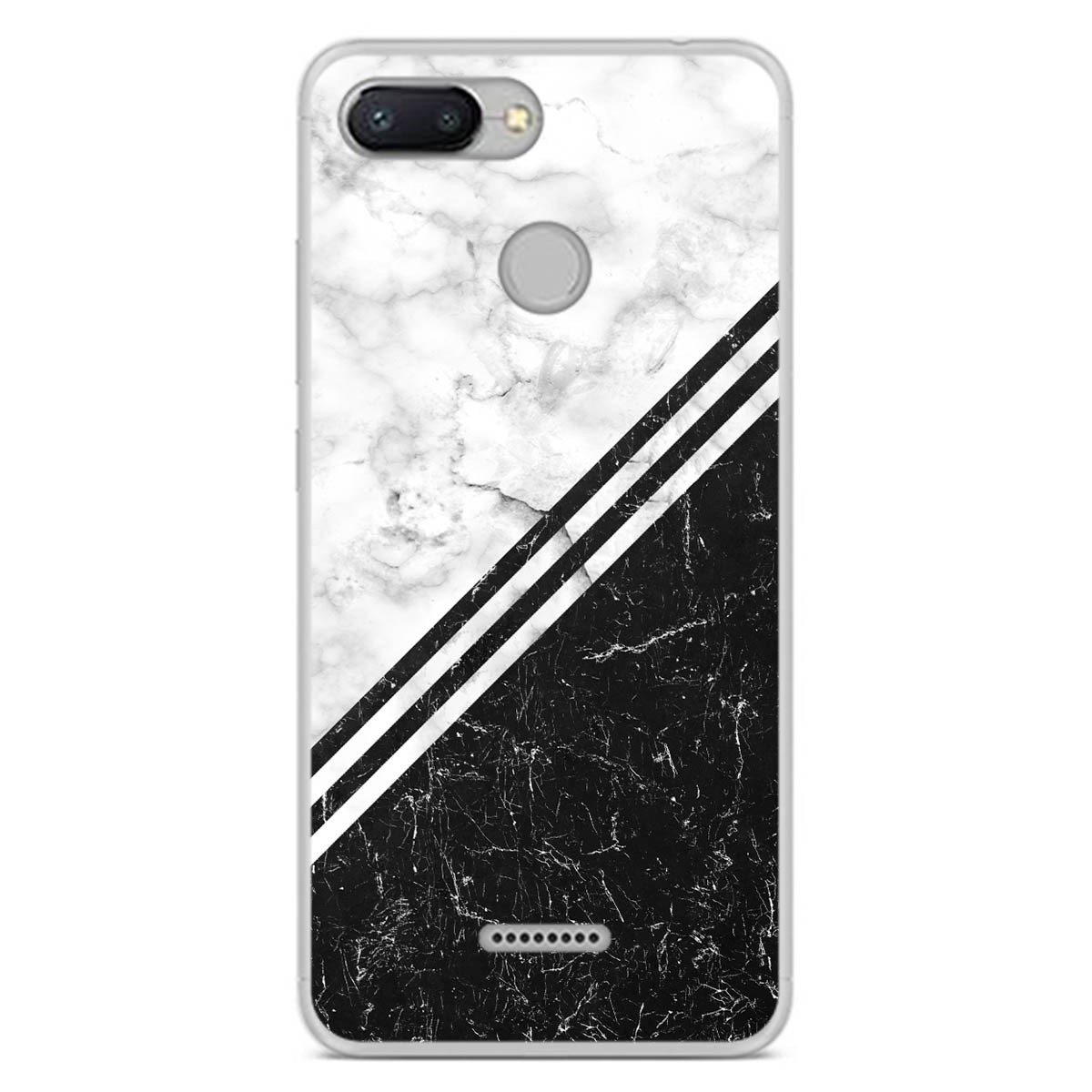 Funda Gel Tpu para Xiaomi Redmi 6 diseño Mármol 01 Dibujos