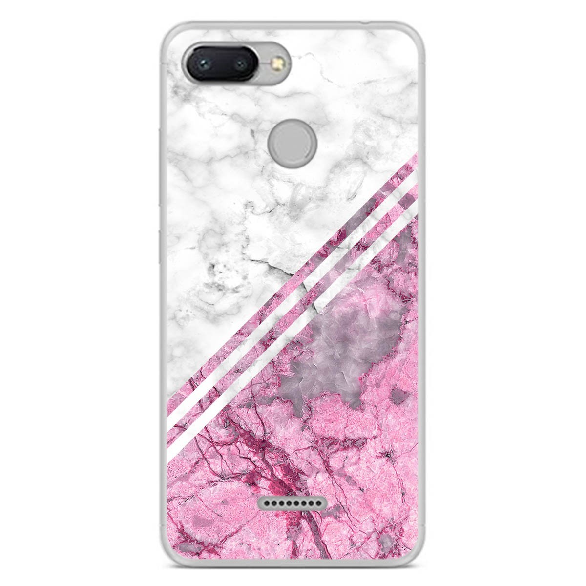 Funda Gel Tpu para Xiaomi Redmi 6 diseño Mármol 03 Dibujos